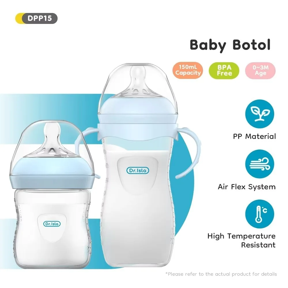 Baby Food Dispensing Spoon - Bebek PP Şişesi 150/240/330ML Yenidoğan Bebek