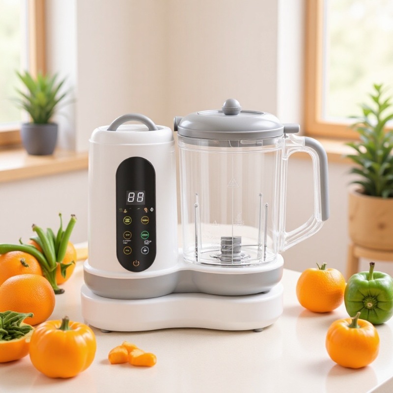 Baby Food Blender - Otomatik Bebek Maması Yapma Makinesi, Hepsi