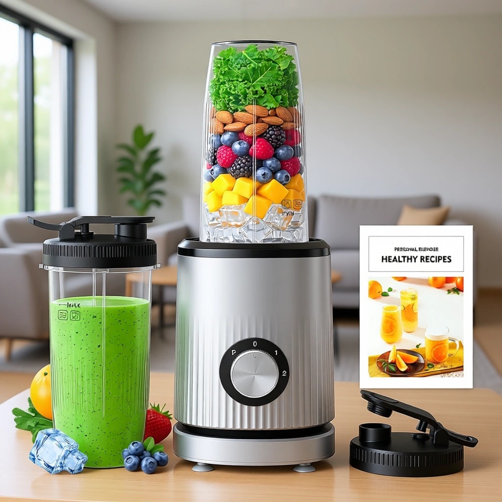 Baby Food Blender - Taşınabilir Kişisel Smoothie Blender, 2 adet