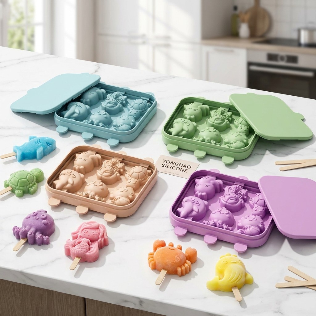 Baby Food Jelly - 6 Bölmeli Deniz Kızı ve Deniz