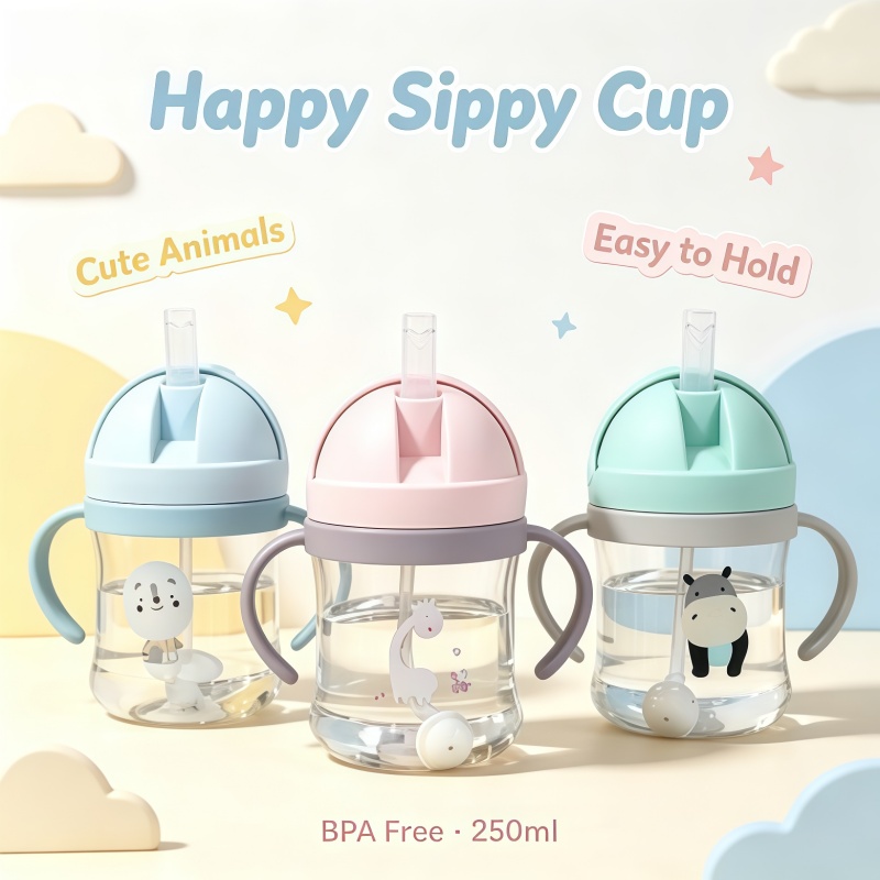 Baby Food Dispensing Spoon - Yeni Karikatür Desen Açık Hava Çocuk