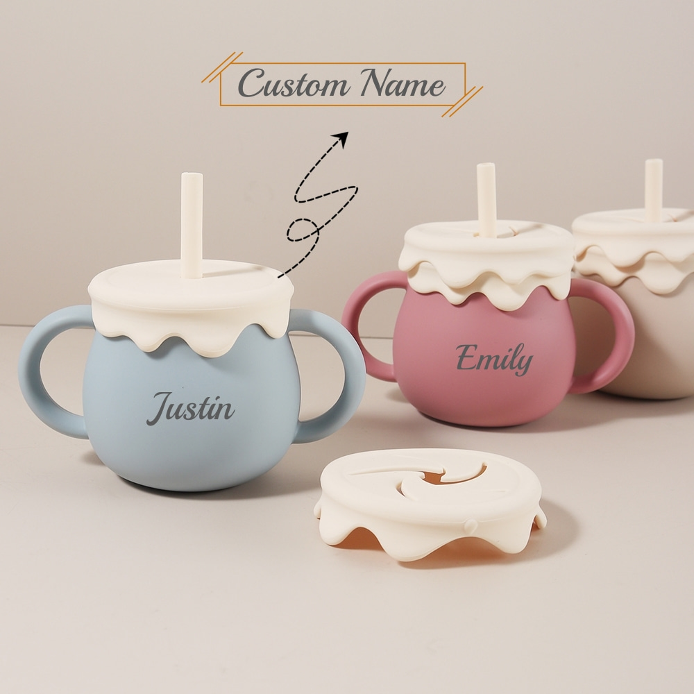 Snack Cup Toddler - Kişiselleştirilmiş 280ml Bebek Bardağı - 3'ü