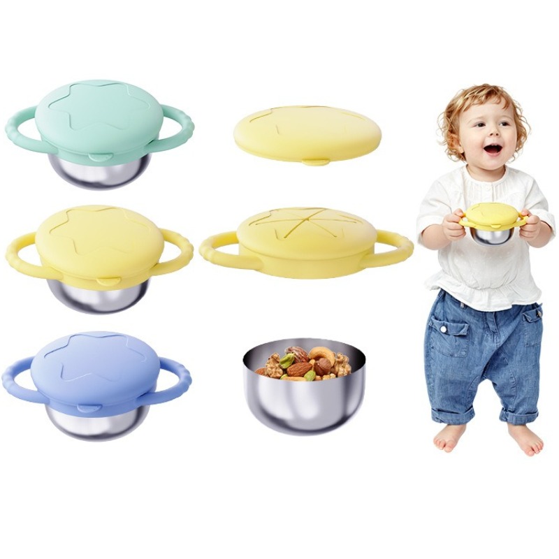 Snack Cup Toddler - Çocuklar için Paslanmaz Çelik Atıştırmalık Kapları,