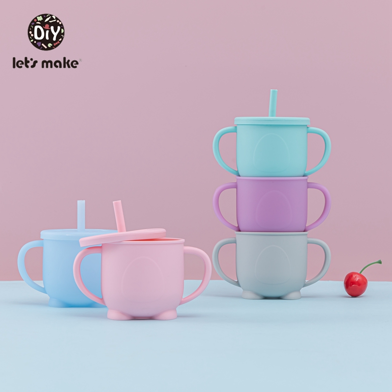 Snack Cup Toddler - 1 adet silikon bebek kupası BPA