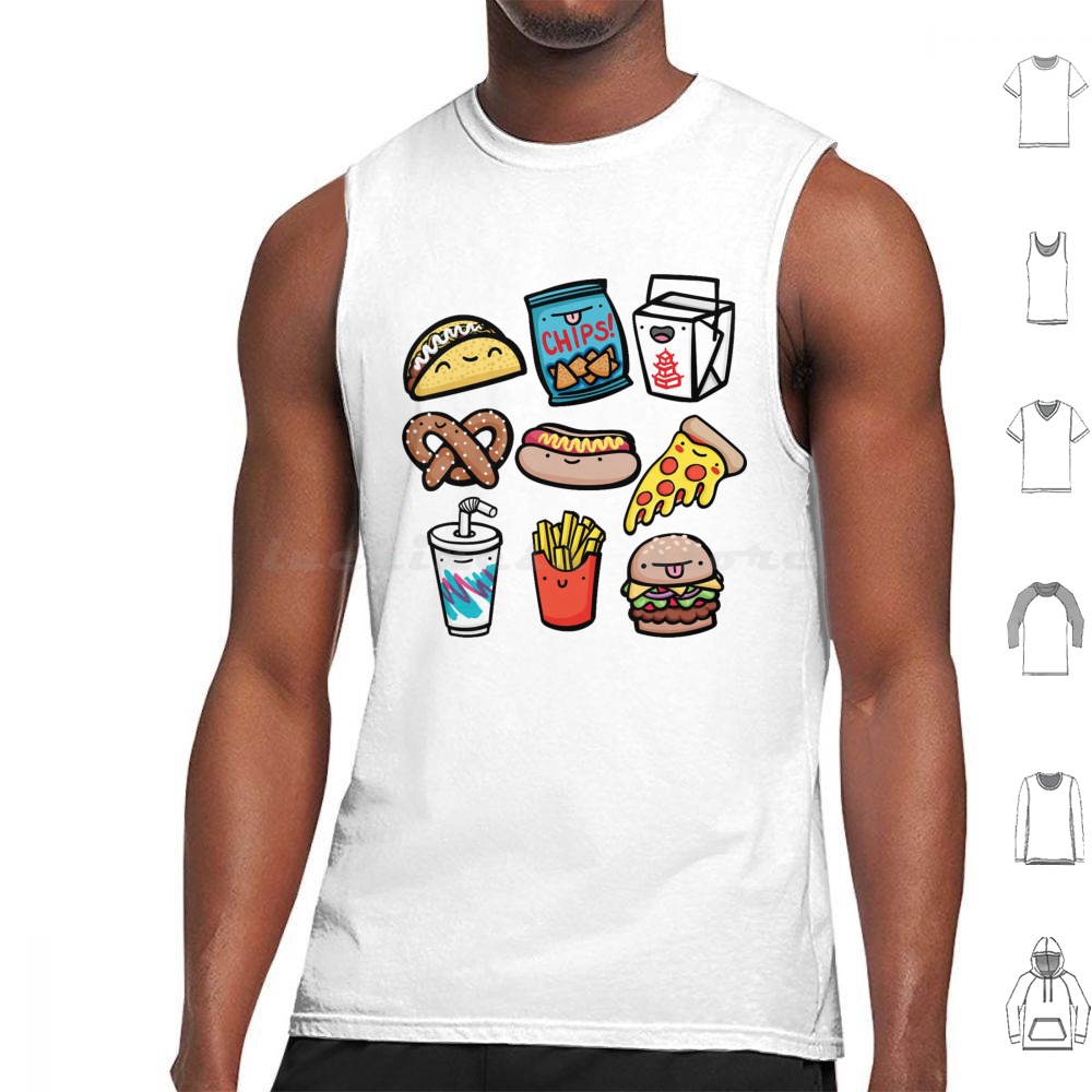 Baby Food Vector - Dudes Baby Tek Parça Atlet Yelek