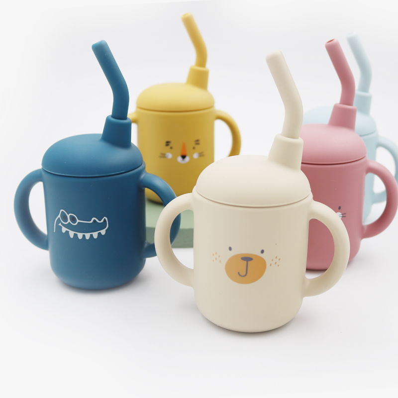 Snack Cup Toddler - Yeni çizgi film desenli 120ML bebek