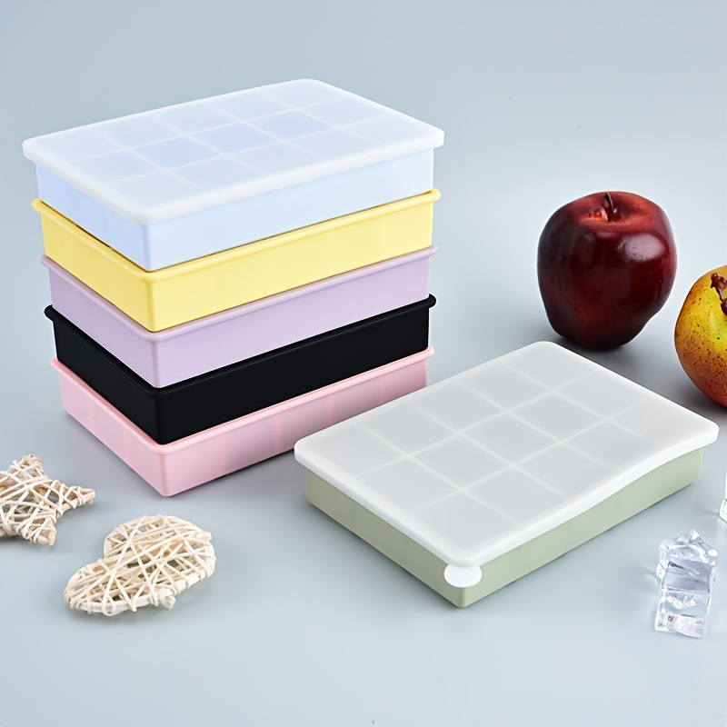 15 bölmeli kapaklı silikon buz - Baby Food Jelly incelemesi ve fiyatı