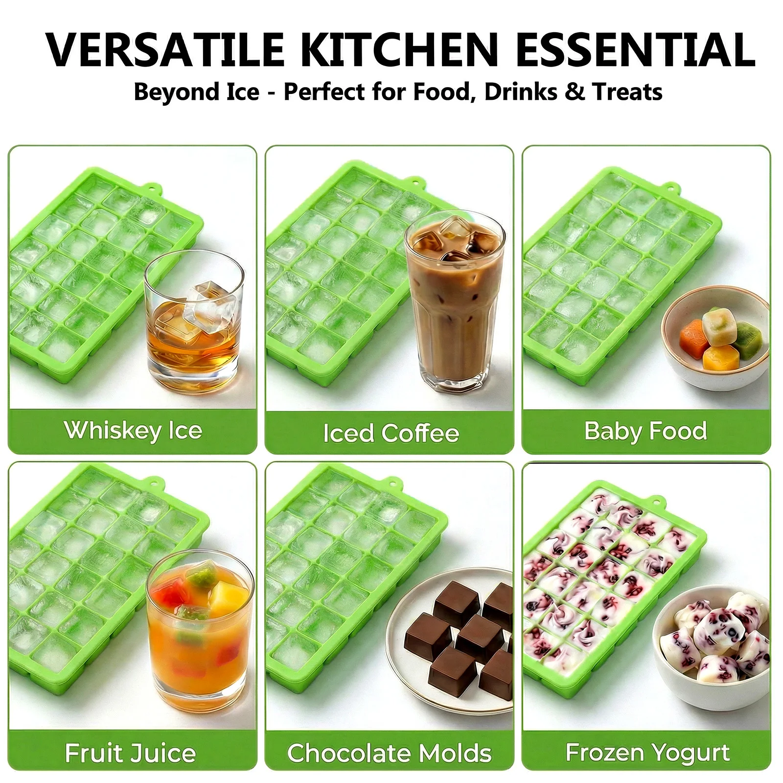 Silikon buz kalıbı kolay çıkar - Baby Food Jelly incelemesi ve fiyatı