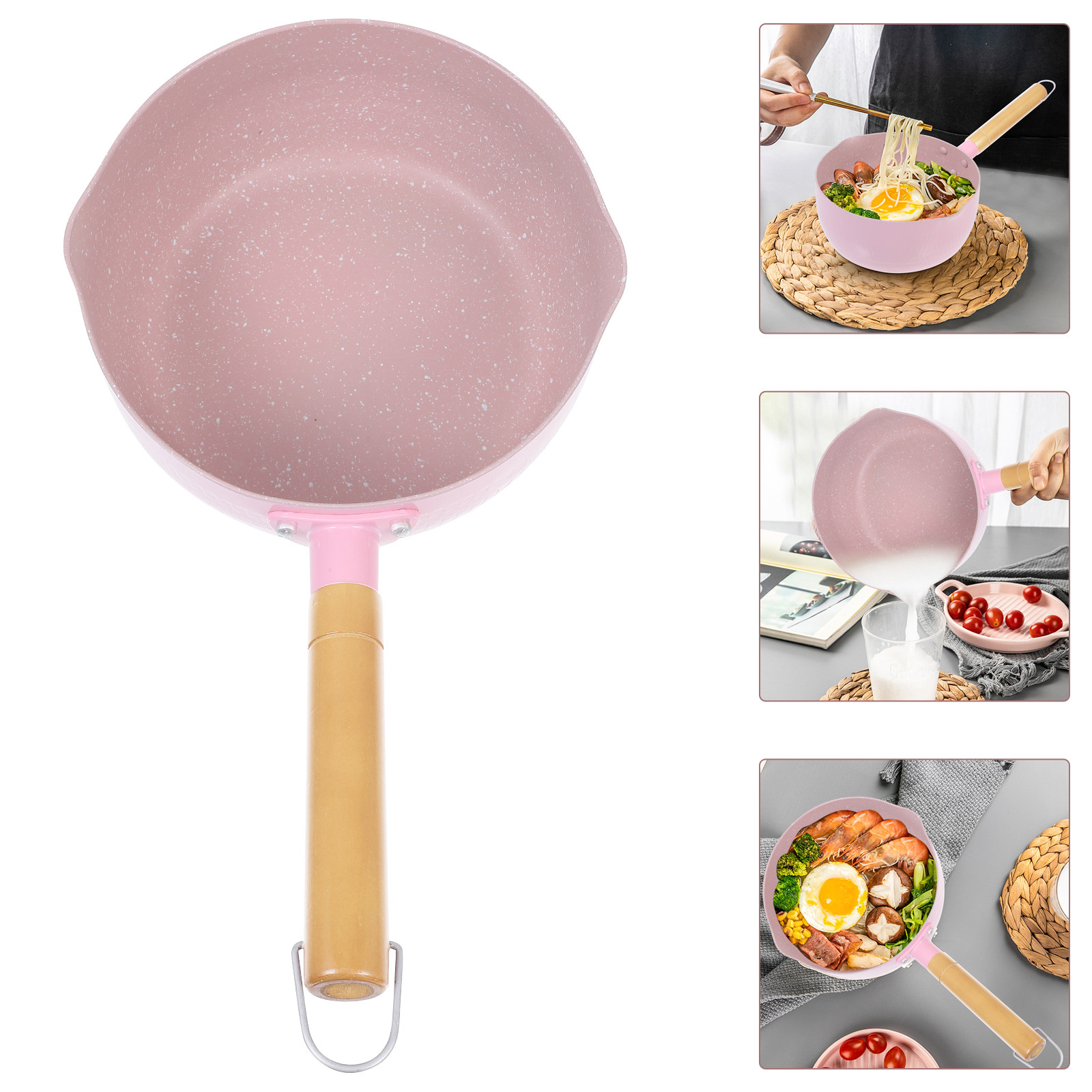 Ahşap Saplı Alüminyum Süt Tenc - Baby Food Restaurant incelemesi ve fiyatı