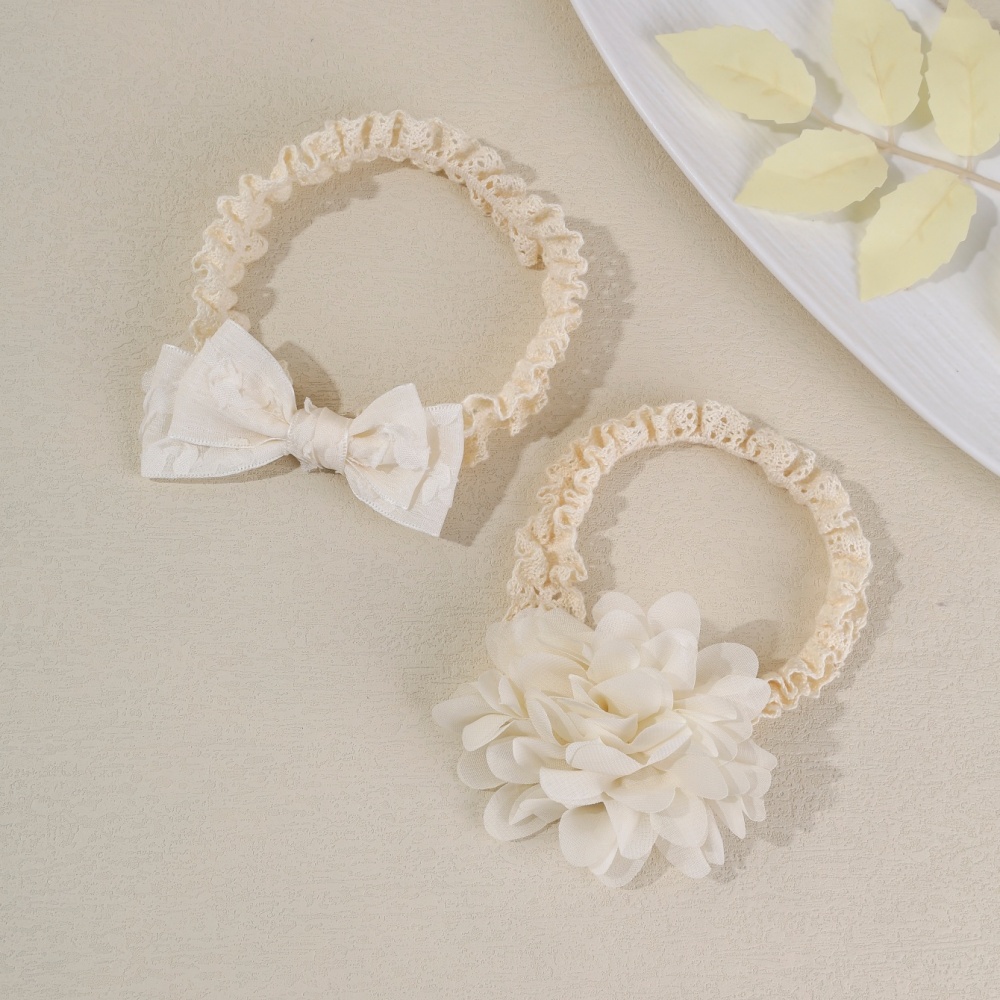 Krem Beyaz Dantel Çiçek Yay Be - Baby Food Jelly incelemesi ve fiyatı