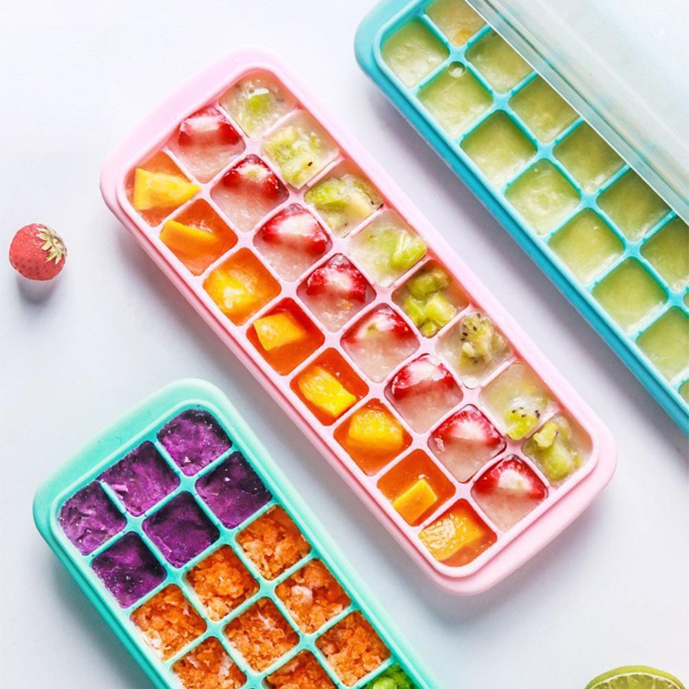 Kapaklı Silikon Buz Küpü Tepsi - Baby Food Jelly incelemesi ve fiyatı