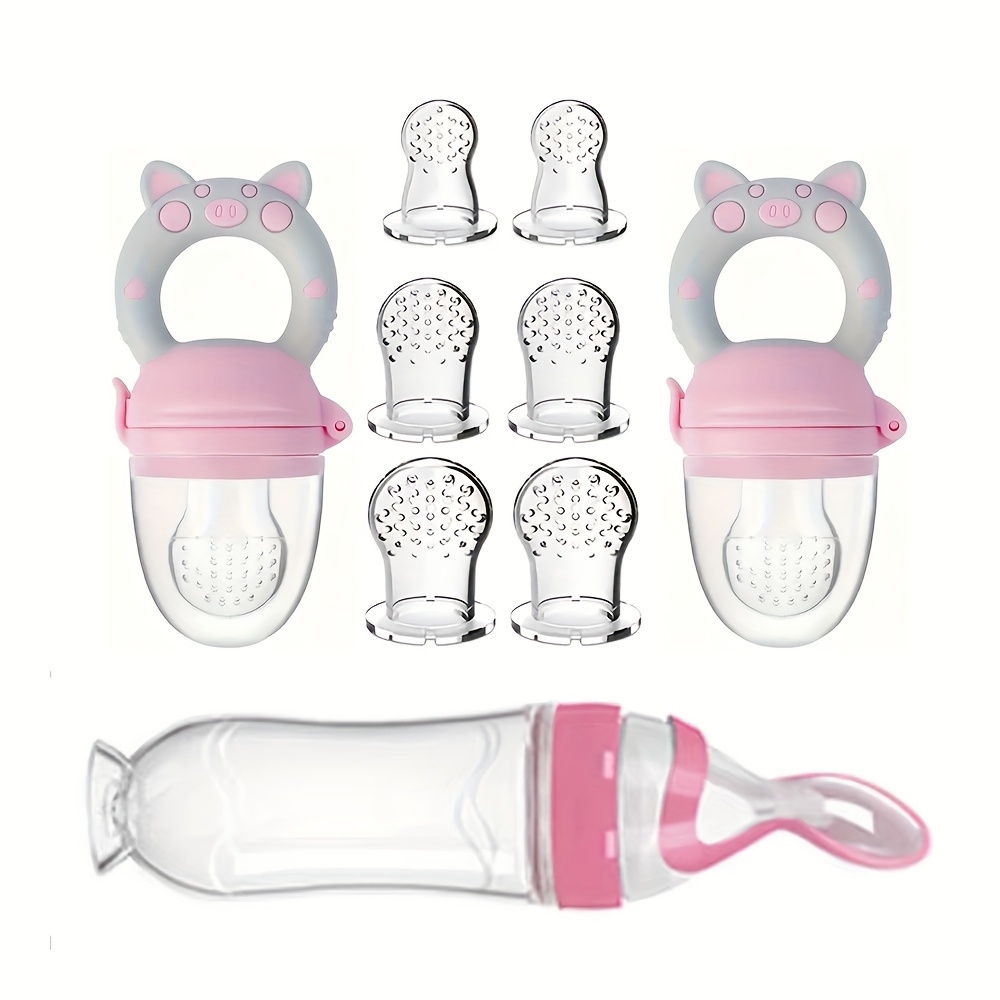 9 adet Biberon: 1 Silikon Bibe - Baby Food Dispensing Spoon incelemesi ve fiyatı