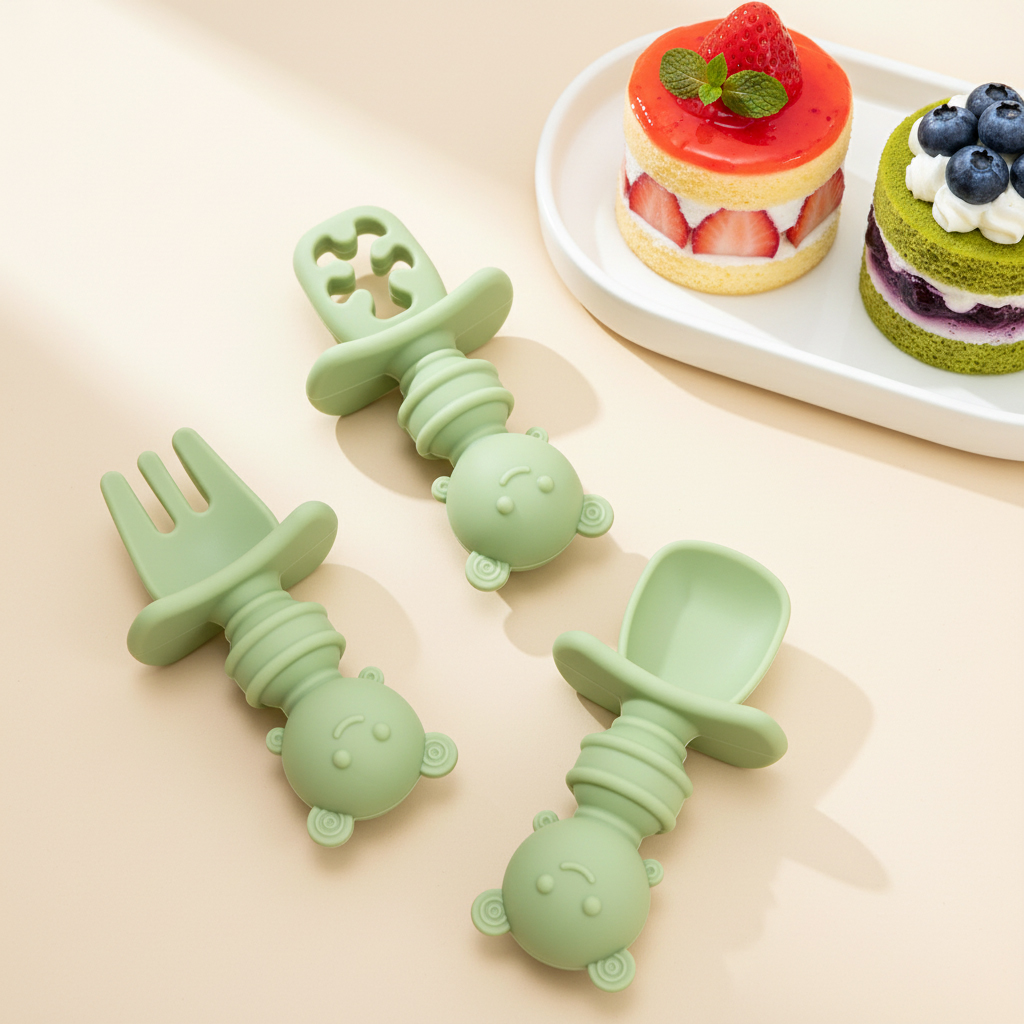 3 Parça Kısa Saplı Arı Kaşığı  - Baby Food Dispensing Spoon incelemesi ve fiyatı
